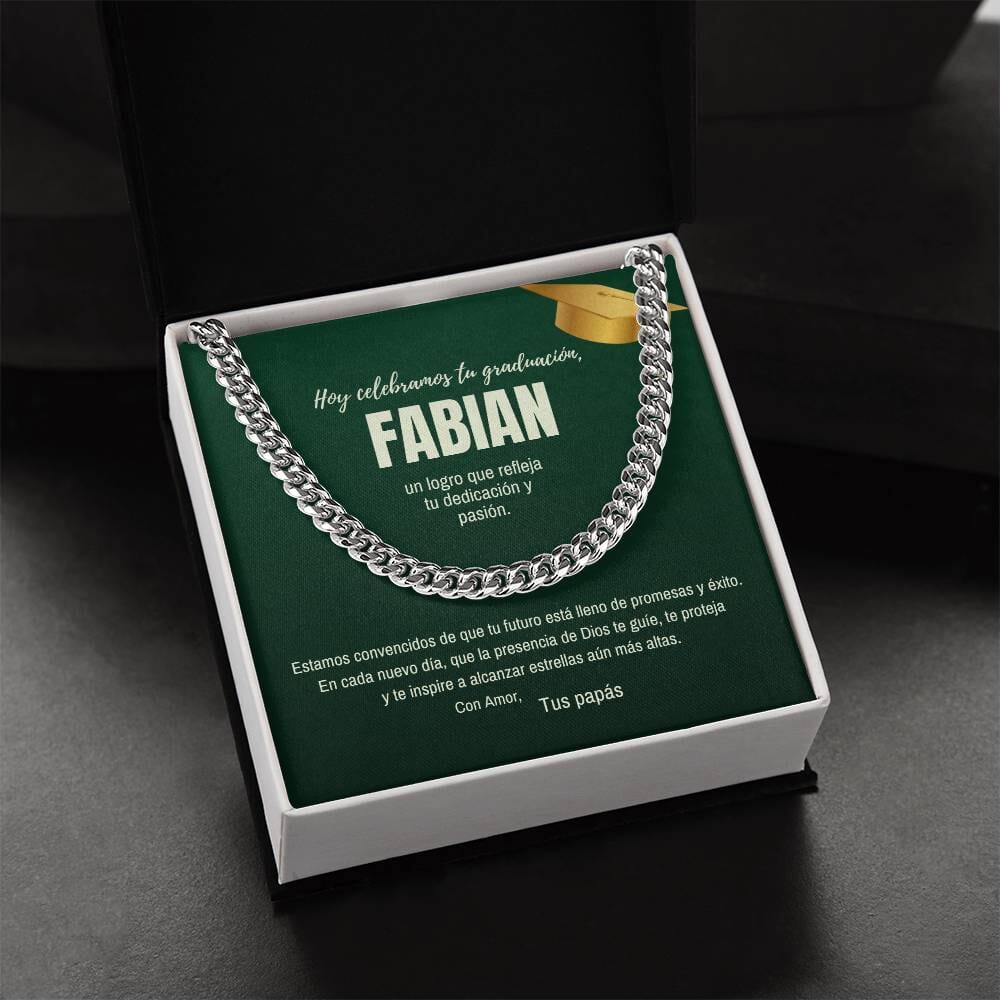 Alas para Soñar: Una Tarjeta de Graduación que Encierra Promesas y Amor Eterno Jewelry/CubanLink 