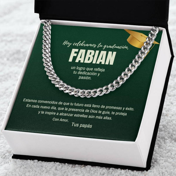 Alas para Soñar: Una Tarjeta de Graduación que Encierra Promesas y Amor Eterno Jewelry/CubanLink ShineOn Fulfillment 