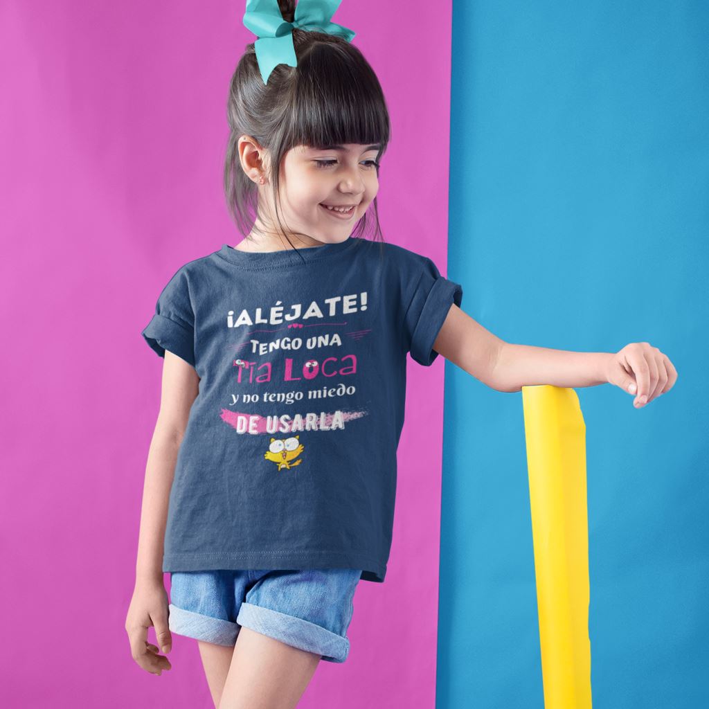 Aléjate - Tengo una Tía Loca... - T-shirt para niña Kids clothes 