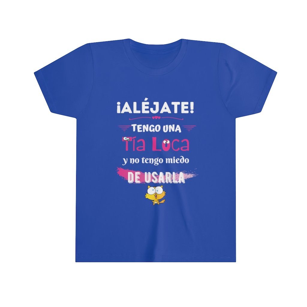 Aléjate - Tengo una Tía Loca... - T-shirt para niña Kids clothes Blue S (niña) 