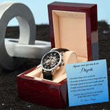 Algunas cosas que amo de mi papá - Con Reloj elegante para regalarle a Papá Jewelry ShineOn Fulfillment 
