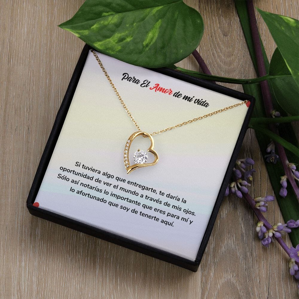 Amor Eterno - Collar Regalo de Amor Jewelry ShineOn Fulfillment 