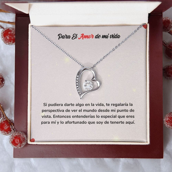 Amor Eterno - Collar Regalo de Amor para el Amor de mi Vida Jewelry ShineOn Fulfillment 