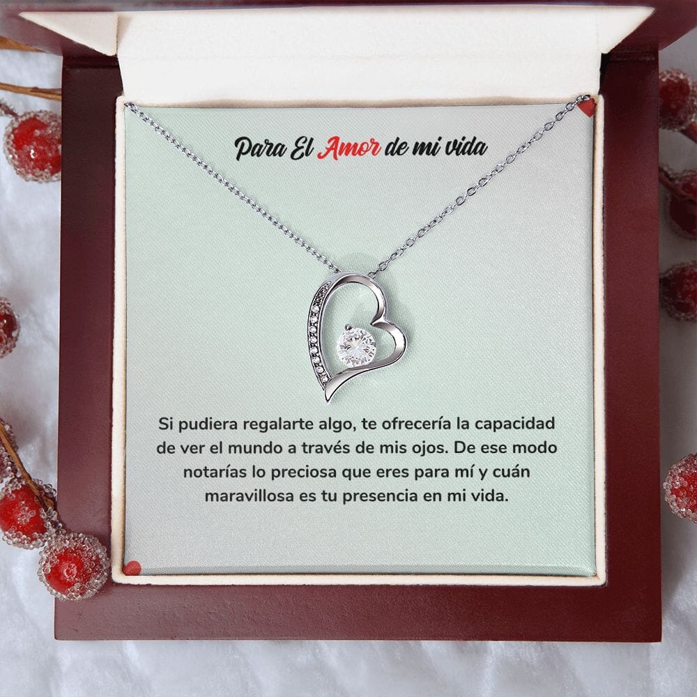 Amor Eterno para Siempre - Collar Regalo de Amor Jewelry 