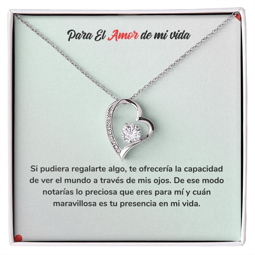 Amor Eterno para Siempre - Collar Regalo de Amor Jewelry 