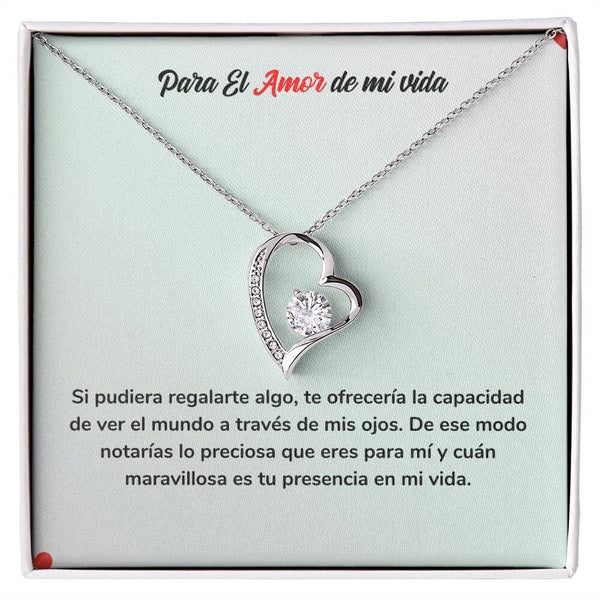 Amor Eterno para Siempre - Collar Regalo de Amor Jewelry 