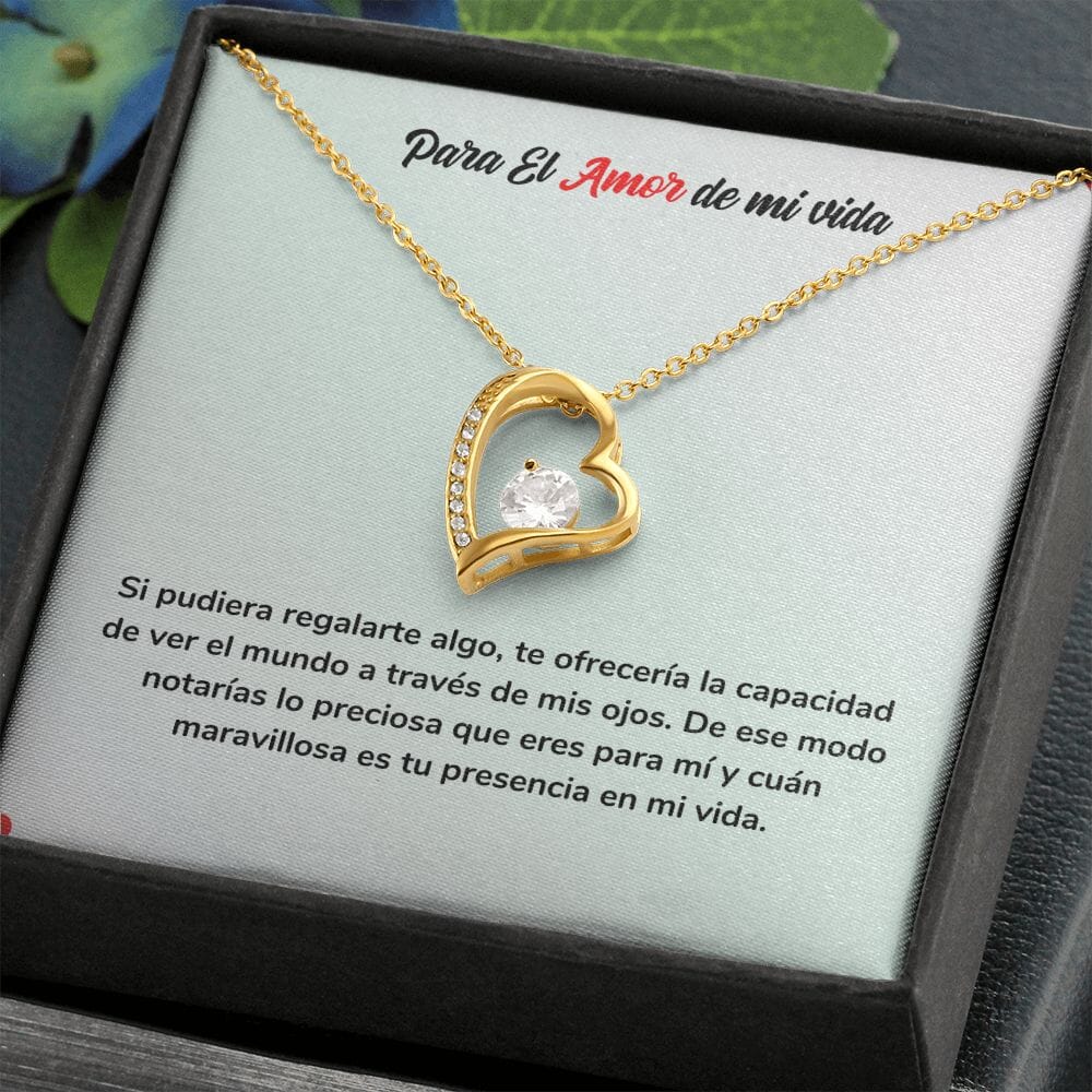 Amor Eterno para Siempre - Collar Regalo de Amor Jewelry 