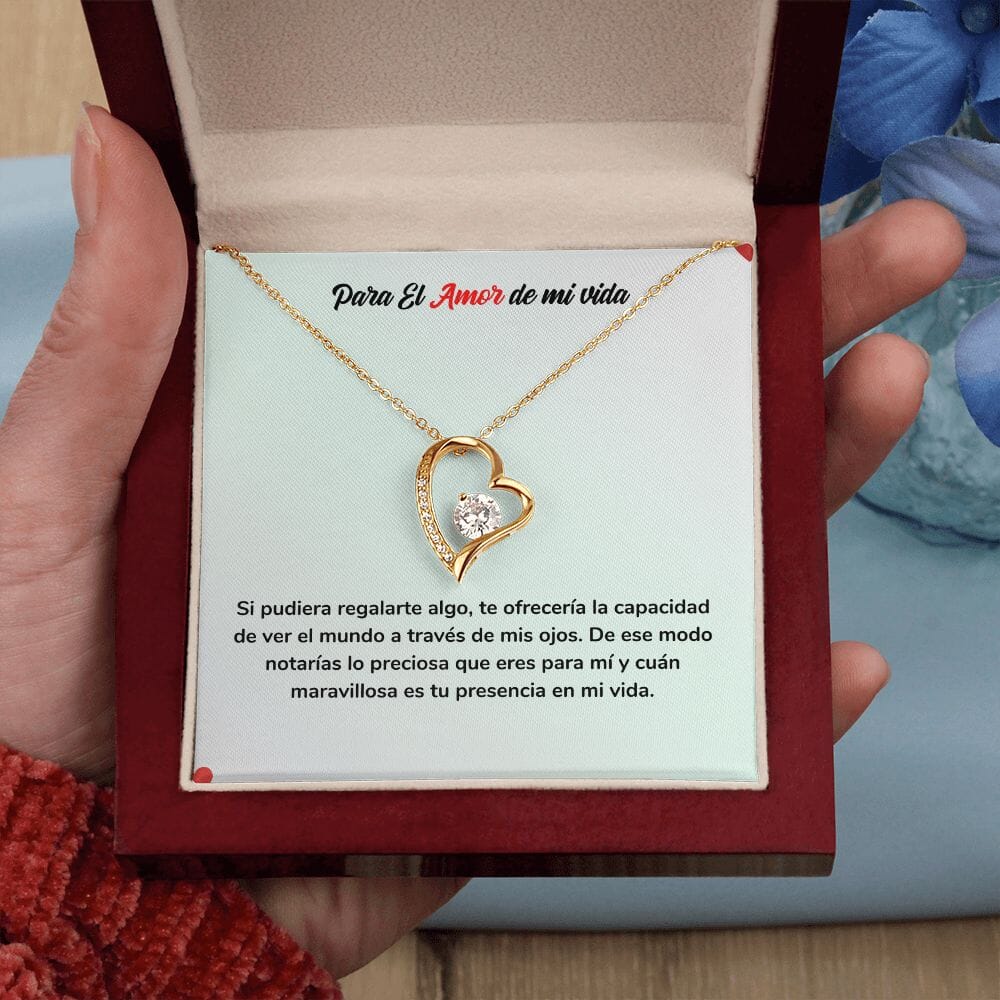 Amor Eterno para Siempre - Collar Regalo de Amor Jewelry 