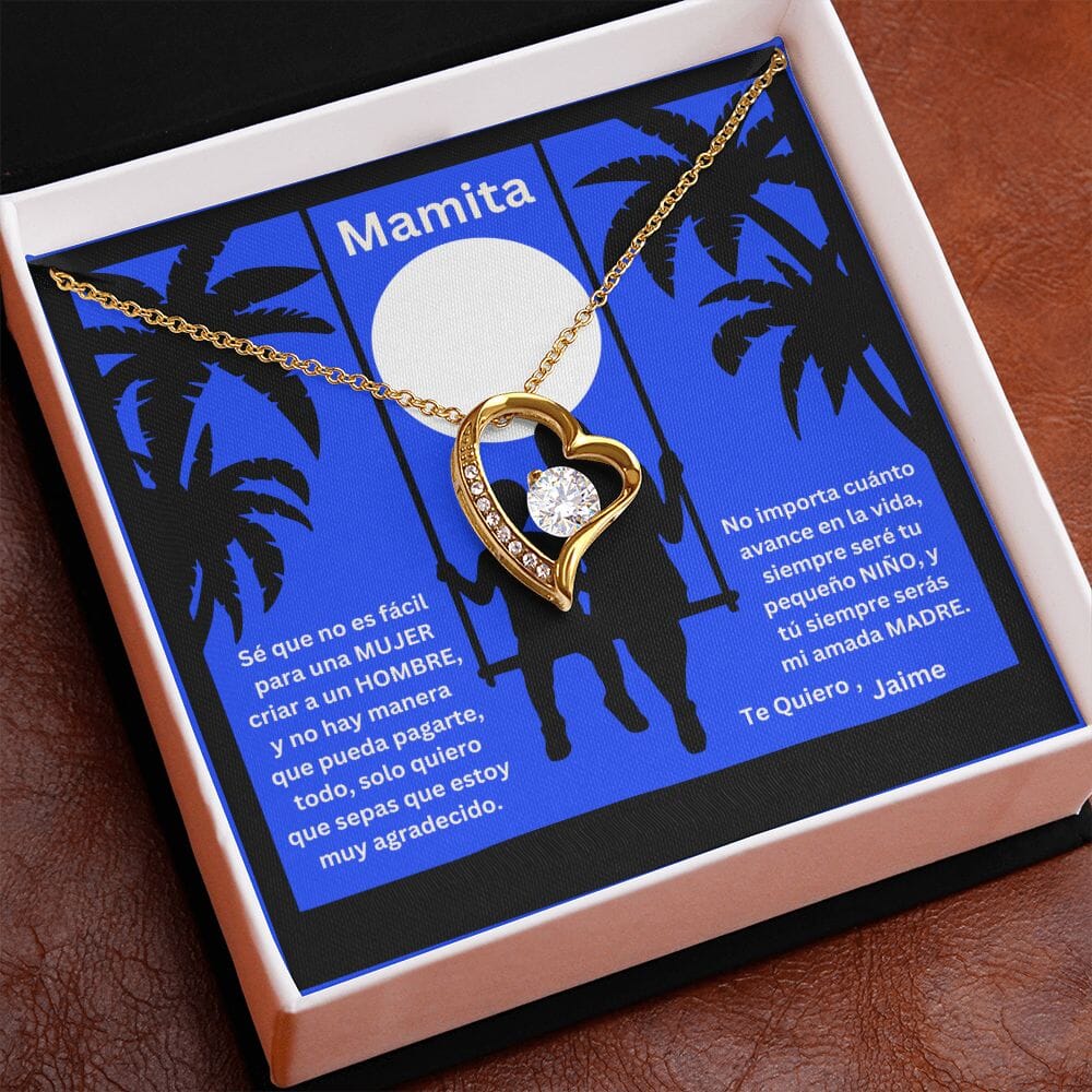 Amor y Gratitud Eterna: El Vínculo Inquebrantable entre Madre e Hijo - Collar Forever Love Jewelry/ForeverLove 