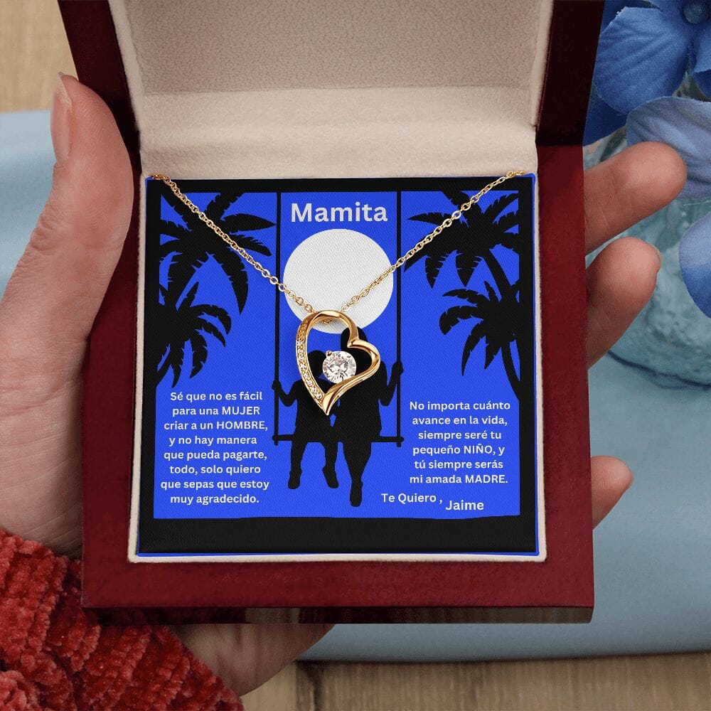 Amor y Gratitud Eterna: El Vínculo Inquebrantable entre Madre e Hijo - Collar Forever Love Jewelry/ForeverLove 