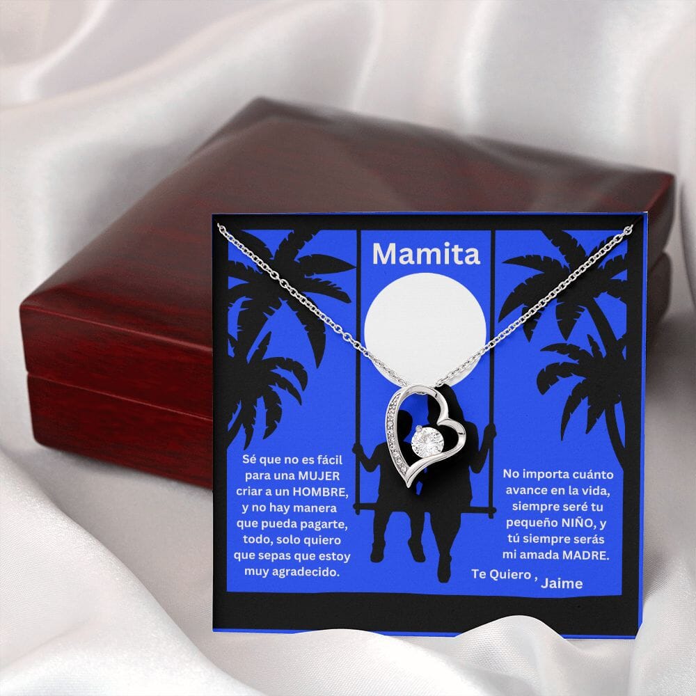 Amor y Gratitud Eterna: El Vínculo Inquebrantable entre Madre e Hijo - Collar Forever Love Jewelry/ForeverLove 