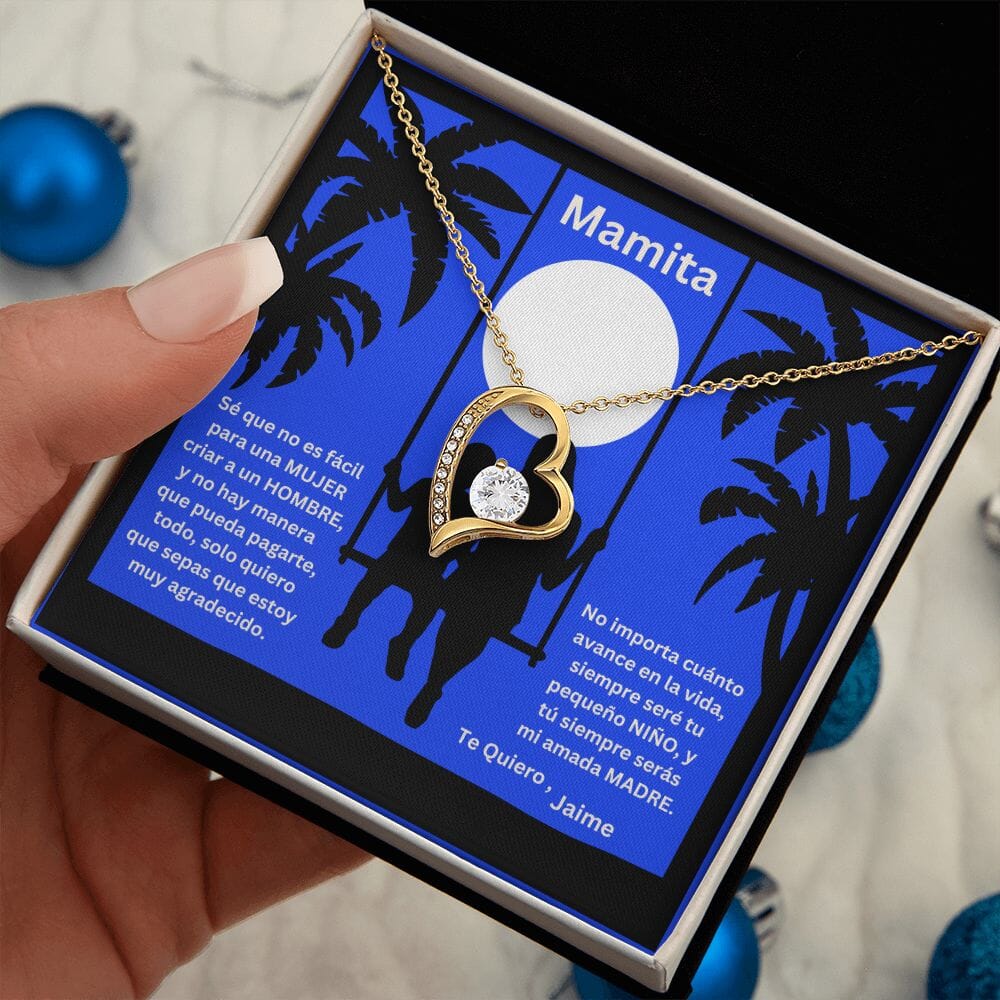 Amor y Gratitud Eterna: El Vínculo Inquebrantable entre Madre e Hijo - Collar Forever Love Jewelry/ForeverLove 