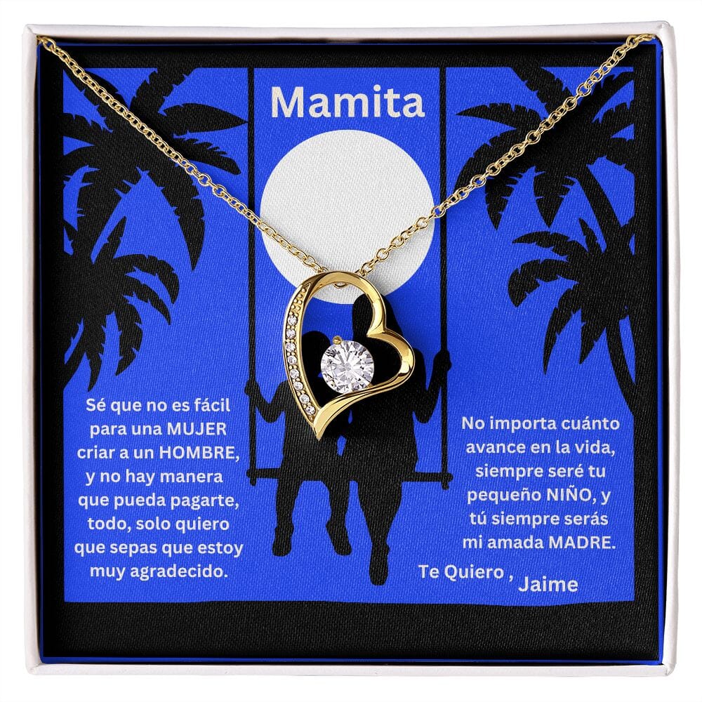Amor y Gratitud Eterna: El Vínculo Inquebrantable entre Madre e Hijo - Collar Forever Love Jewelry/ForeverLove 