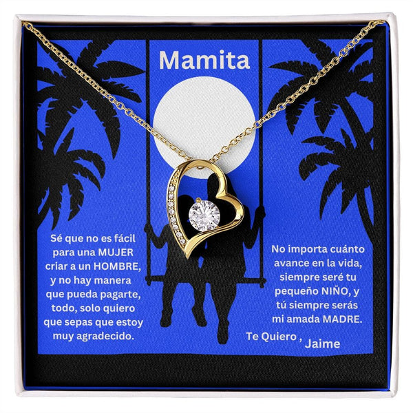 Amor y Gratitud Eterna: El Vínculo Inquebrantable entre Madre e Hijo - Collar Forever Love Jewelry/ForeverLove 