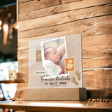 ¡Bienvenida Estelar para un Pequeño Príncipe! - Luz y Memoria para el Nacimiento de tu Bebé Niño 🌌👶🏻 Jewelry ShineOn Fulfillment 
