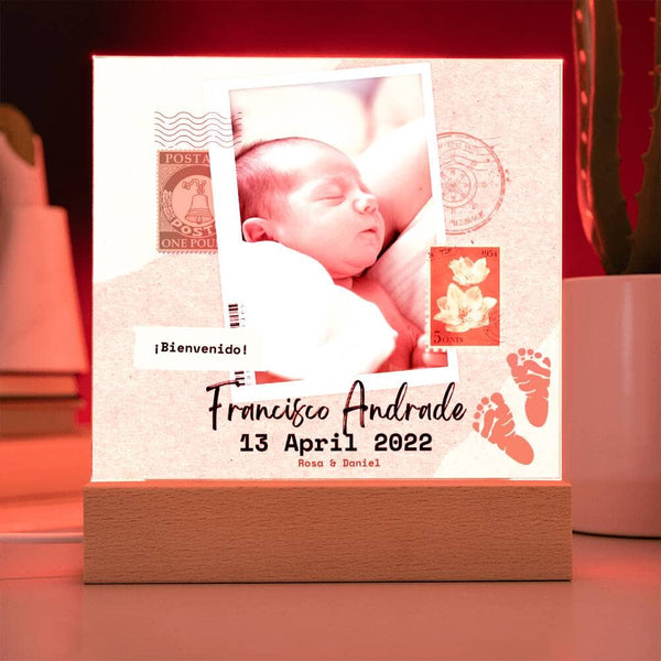 ¡Bienvenida Estelar para un Pequeño Príncipe! - Luz y Memoria para el Nacimiento de tu Bebé Niño 🌌👶🏻 Jewelry ShineOn Fulfillment 