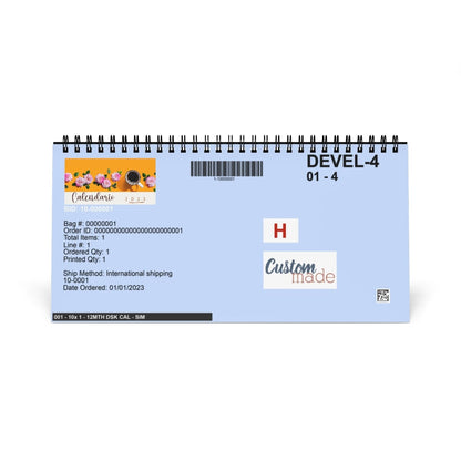 Calendario 2023 - El regalo perfecto. - Calendario para escritorio. Calendar 