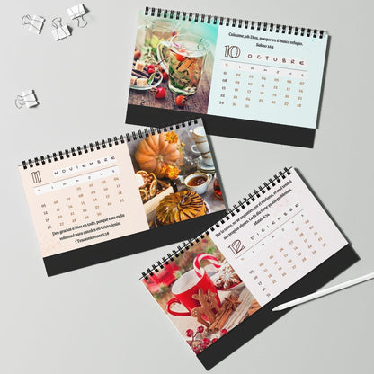 Calendario 2023 - El regalo perfecto. - Calendario para escritorio. Calendar 