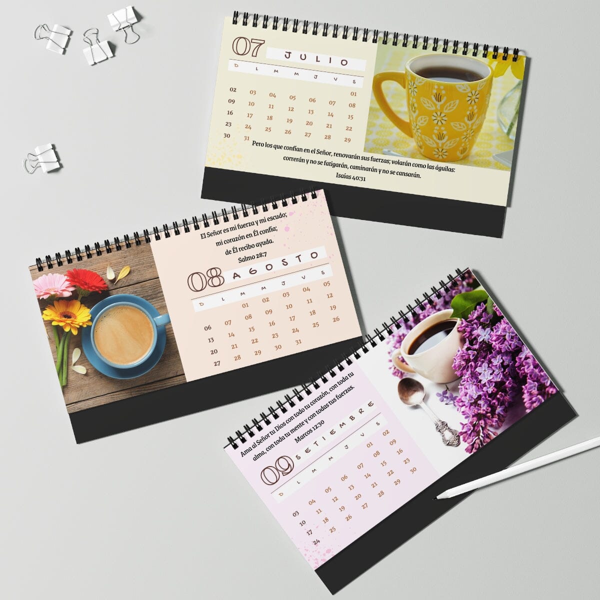 Calendario 2023 - El regalo perfecto. - Calendario para escritorio. Calendar 