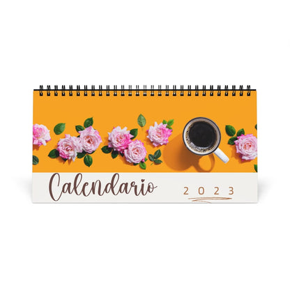 Calendario 2023 - El regalo perfecto. - Calendario para escritorio. Calendar 10" x 5" 
