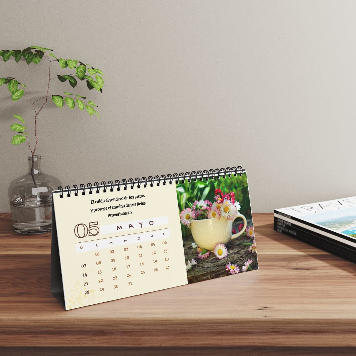 Calendario 2023 - El regalo perfecto. - Calendario para escritorio. Calendar 