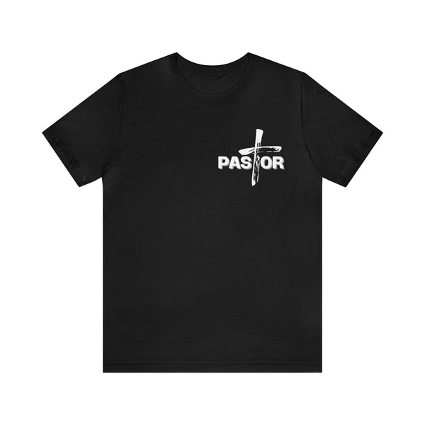 Camisa Exclusiva para Pastor T-Shirt Printify Black S 