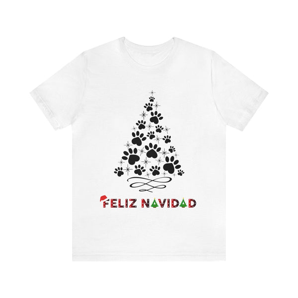 Camisa Festiva "Amantes de Perritos": ¡Edición Navideña Exclusiva! T-Shirt Printify Blanca S 