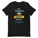 Camiseta de manga corta unisex Para el Día del Padre- Personalizada para papá T-Shirt Regalos.Gifts 