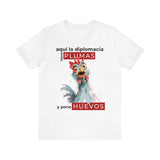 Camiseta 'Diplomacia con Plumas' – El Regalo con Carácter y Corazón para Mamá T-Shirt Printify White S 