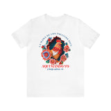 Camiseta Exclusiva para Mamás: El Poder y Carisma de la Mamá de los Pollitos T-Shirt Printify White S 