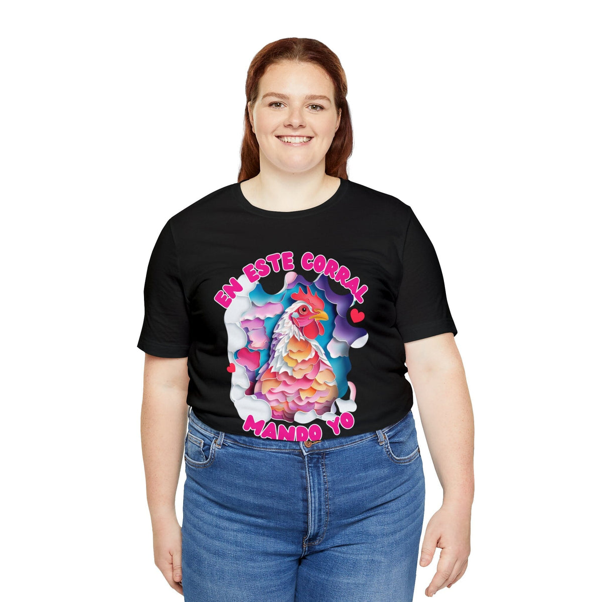 Camiseta 'Mamá de los Pollitos': El Poder y el Amor en Una Sola Voz T-Shirt Printify 