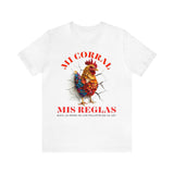 Camiseta 'Mi Corral, Mis Reglas': Donde Mamá es la Estrella T-Shirt Printify White S 