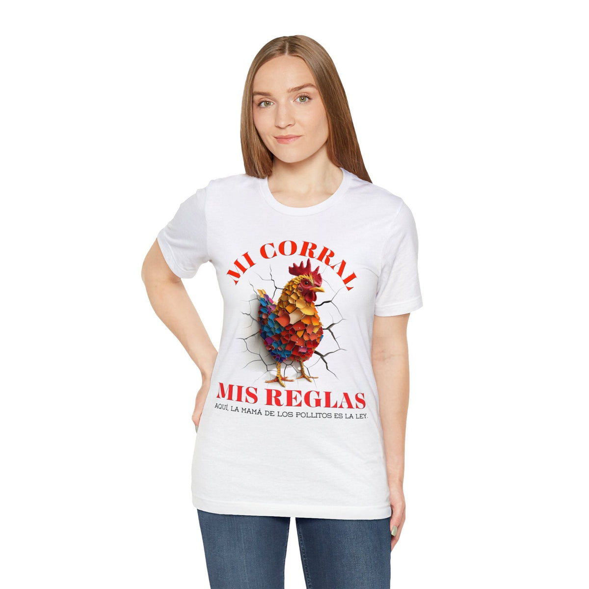 Camiseta 'Mi Corral, Mis Reglas': Donde Mamá es la Estrella T-Shirt Printify 