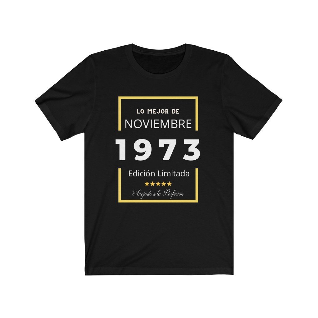 Camiseta Personalizada - Lo mejor de (MES y AÑO ) Edición Limitada (añejado a la perfección) T-Shirt Black M 