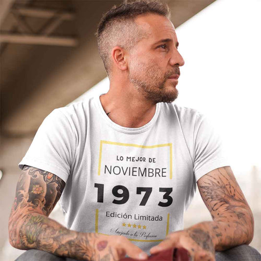 Camiseta Personalizada - Lo mejor de (MES y AÑO ) Edición Limitada (añejado a la perfección) T-Shirt White S 