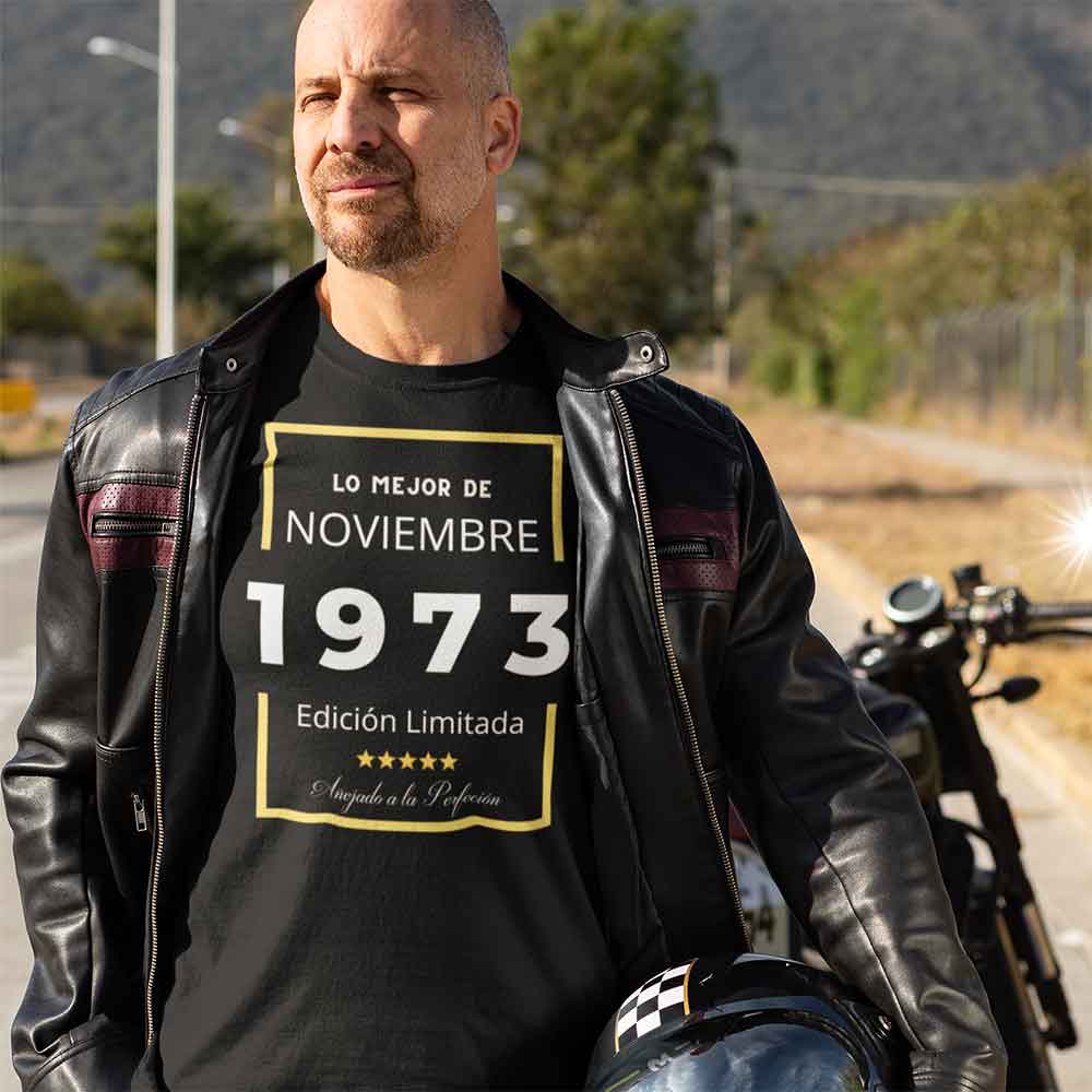 Camiseta Personalizada - Lo mejor de (MES y AÑO ) Edición Limitada (añejado a la perfección) T-Shirt Black S 
