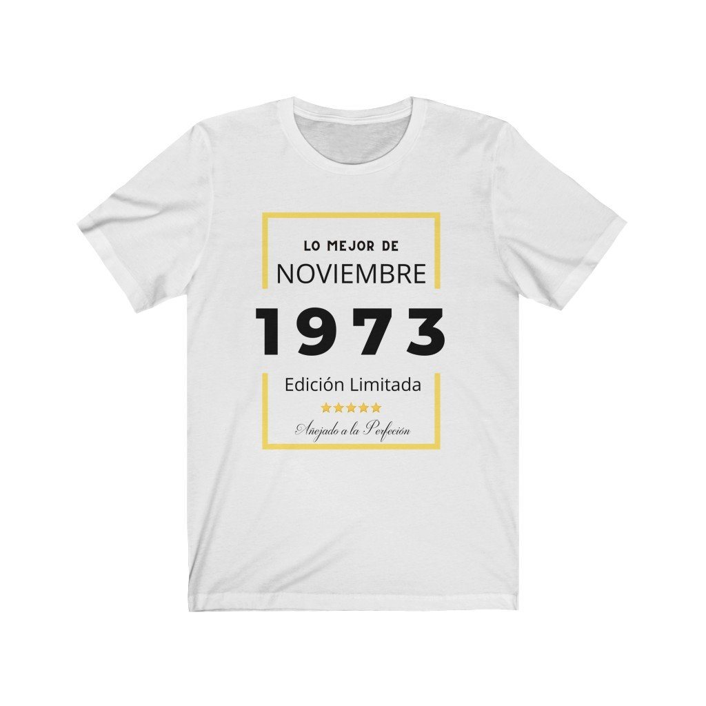 Camiseta Personalizada - Lo mejor de (MES y AÑO ) Edición Limitada (añejado a la perfección) T-Shirt White M 