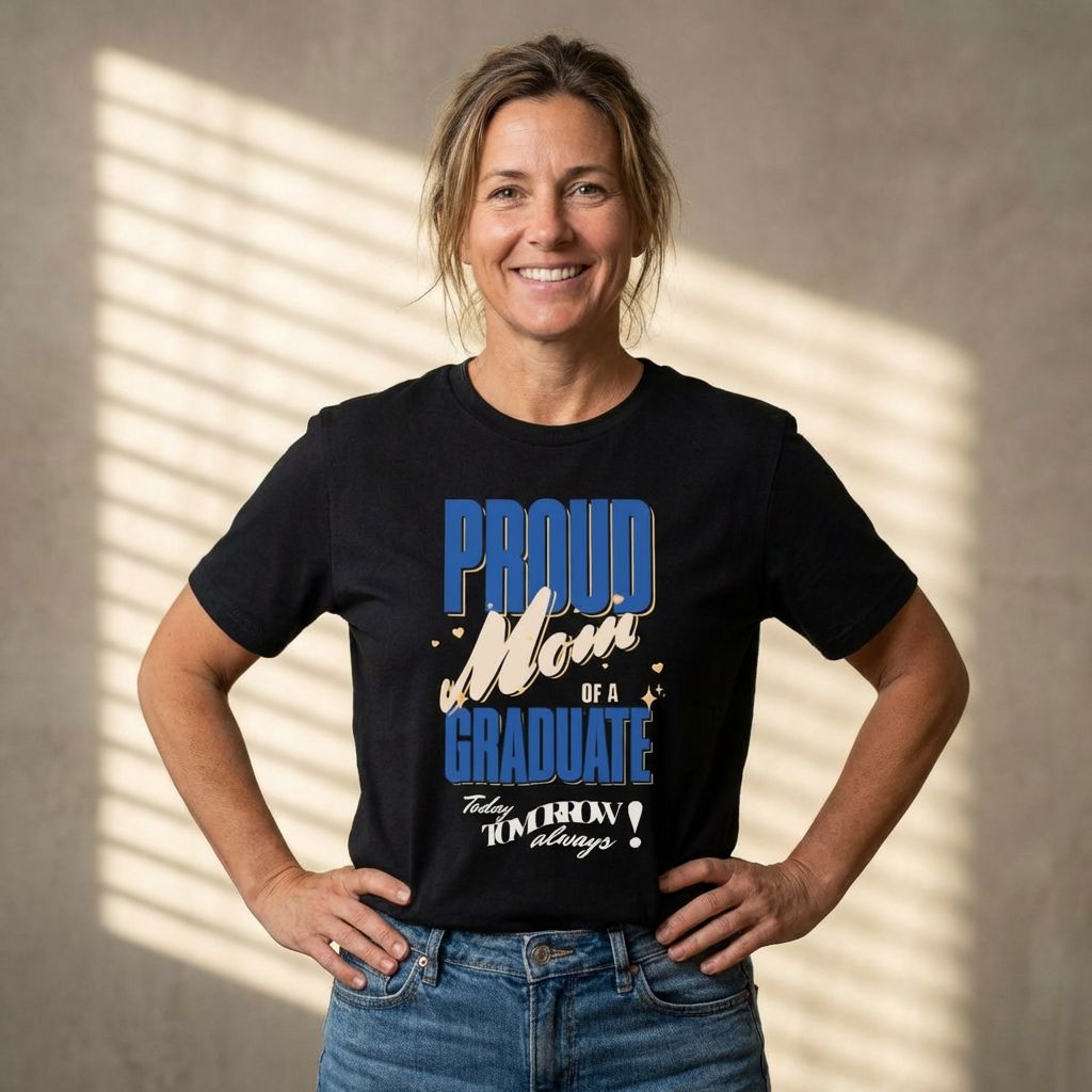 Camiseta “Proud of a Graduate” – Edición Familia | Apoya con Orgullo en su Gran Día T-Shirt 