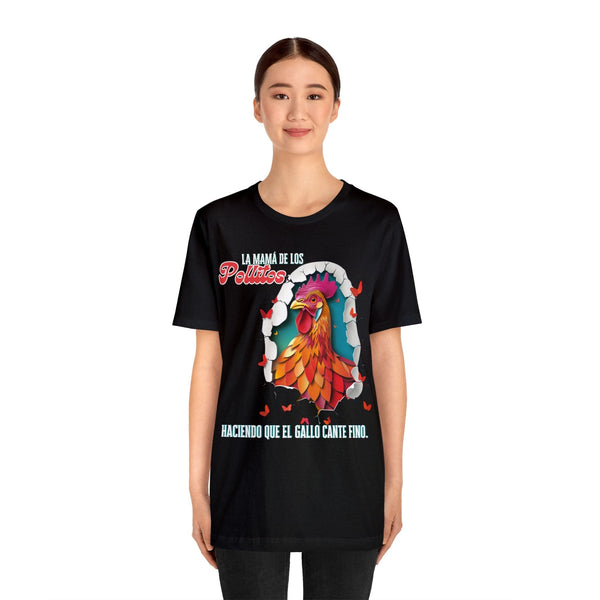 Canto Fino: La Camiseta de 'La Mamá de los Pollitos' - Regalo Perfecto para el Mamá T-Shirt Printify 