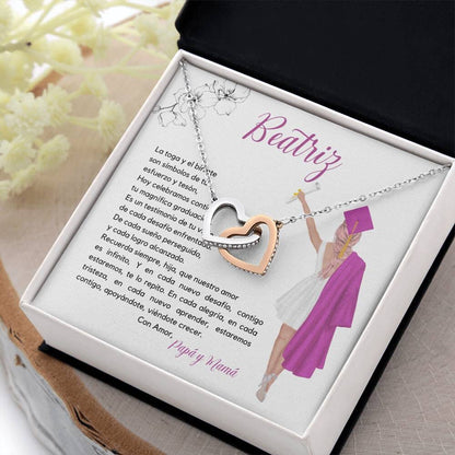 Cariño Infinito: Collar de Corazones Entrelazados para una Graduación Inolvidable Jewelry/InterlockingHearts 
