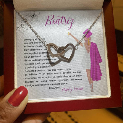 Cariño Infinito: Collar de Corazones Entrelazados para una Graduación Inolvidable Jewelry/InterlockingHearts 