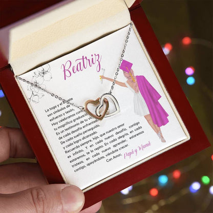 Cariño Infinito: Collar de Corazones Entrelazados para una Graduación Inolvidable Jewelry/InterlockingHearts 