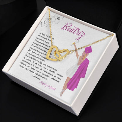 Cariño Infinito: Collar de Corazones Entrelazados para una Graduación Inolvidable Jewelry/InterlockingHearts 