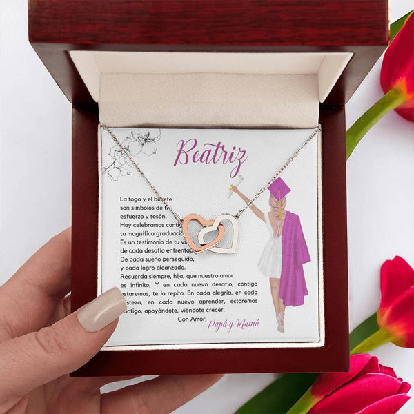 Cariño Infinito: Collar de Corazones Entrelazados para una Graduación Inolvidable Jewelry/InterlockingHearts 