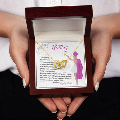 Cariño Infinito: Collar de Corazones Entrelazados para una Graduación Inolvidable Jewelry/InterlockingHearts 
