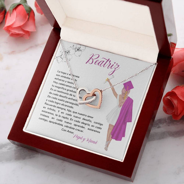 Cariño Infinito: Collar de Corazones Entrelazados para una Graduación Inolvidable Jewelry/InterlockingHearts 