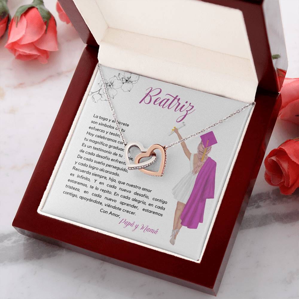 Cariño Infinito: Collar de Corazones Entrelazados para una Graduación Inolvidable Jewelry/InterlockingHearts 