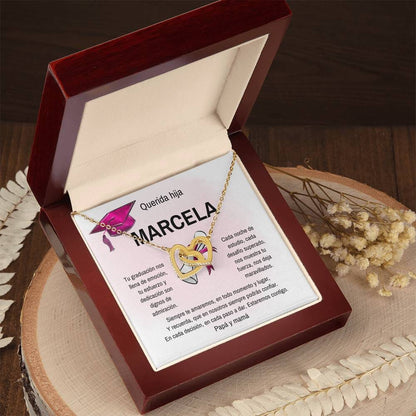 Celebra Su Éxito: Un Regalo Brillante para su Graduación Jewelry/InterlockingHearts 