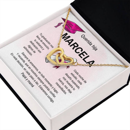 Celebra Su Éxito: Un Regalo Brillante para su Graduación Jewelry/InterlockingHearts 
