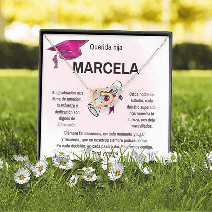 Celebra Su Éxito: Un Regalo Brillante para su Graduación Jewelry/InterlockingHearts 
